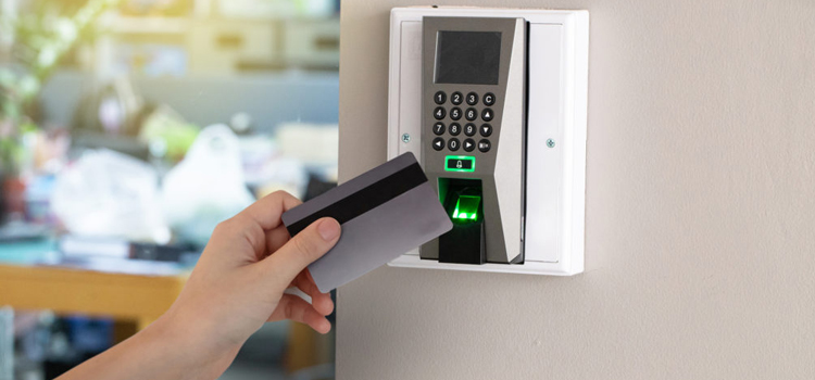 key card entry system Anderson